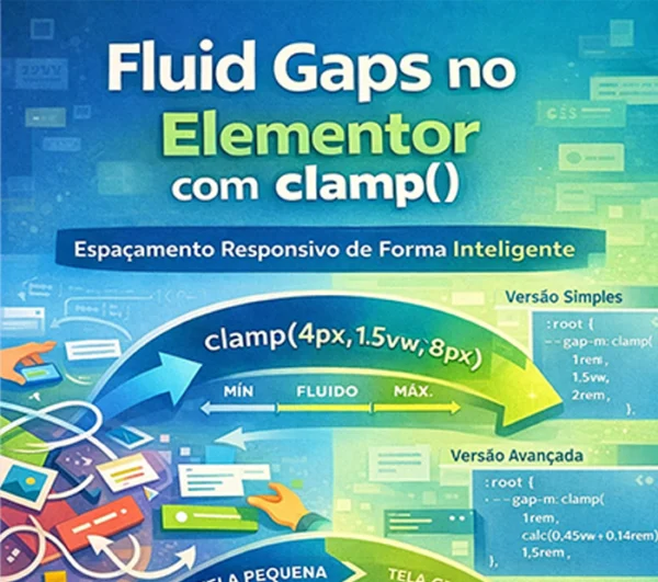 05 Espaços de fluido com braçadeira para Elementor